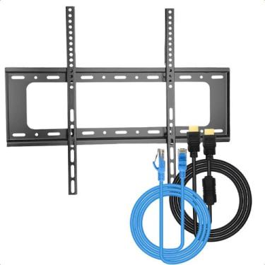 Imagem de Kit Suporte Fixo Universal para TV 13 a 70 Polegadas com Cabo HDMI 1,5