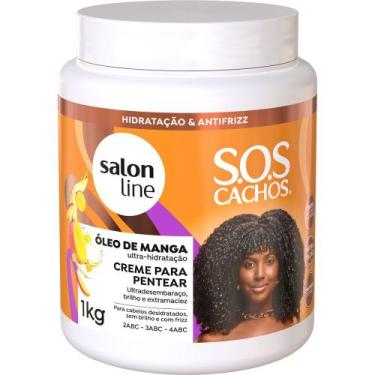 Imagem de Creme De Pentear Salon Line SOS Cachos Óleo De Manga 1Kg