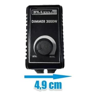 Imagem de Rima Controlador Dimmer Rotativo 3000W Bivolt - Congratulations Store