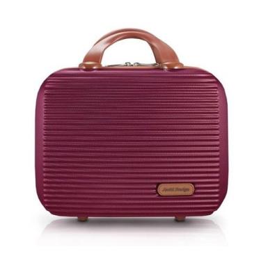 Imagem de Frasqueira de Viagem Premium ABS Rígida - Jacki Design , Vinho