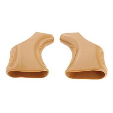 Imagem de Homyl 2x Capas de de Freio Acessórios de Freio Durável Profissional, Castanho