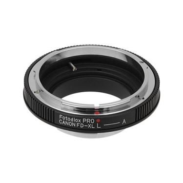 Imagem de Adaptador de montagem de lente Fotodiox Pro compatível com Canon FD, FL, nova lente FD para câmera de vídeo Canon XL Mount. Filmadora HDV XL-1, XL-1s, XL-2, XL-H1