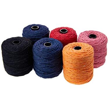 Imagem de Barbantes Piratininga 1808, Barbante 8 Fios Rolo, Multicolor, pacote de 6