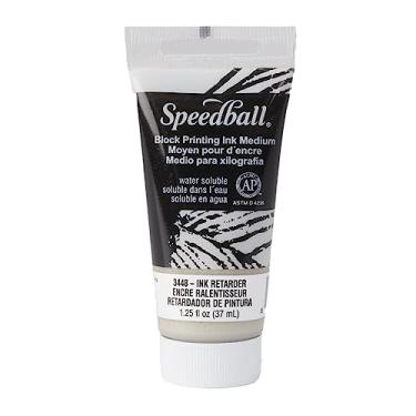 Imagem de Speedball Retardador de tinta 3448 não tóxico e não inflamável, tubo de 35 g, altura de 3,6 cm, largura de 3,6 cm, comprimento de 11 cm