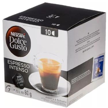Imagem de Cápsula Café Espresso Intenso Nescafé Dolce Gusto Com 10 Cápsulas 80 G