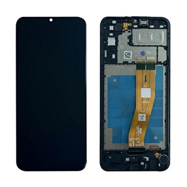 Imagem de Ygpmoiki Tela de substituição para Samsung Galaxy A04e SM-A042M A042M SM-A042F A042F LCD Touch Screen Digitalizador com substituição de moldura