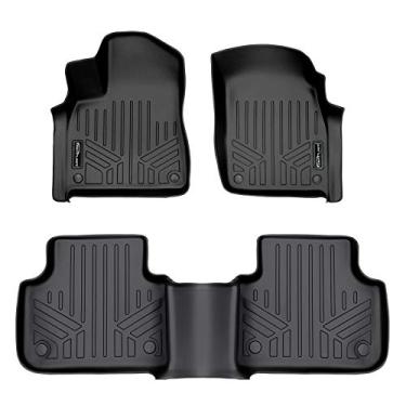 Imagem de MAXLINER Tapetes 2 linhas de revestimento preto para Audi Q7/2019-2021 Audi Q8/Audi 20-21 SQ7, SQ8, RS Q8