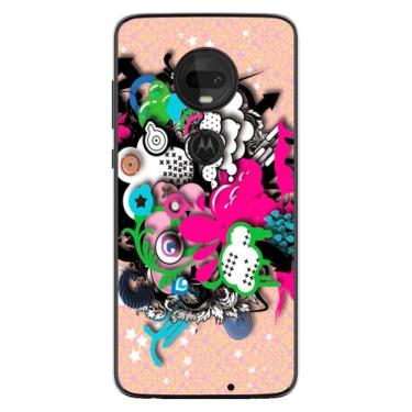 Imagem de Capa Adesivo Skin104 Verso Para Motorola Moto G7 - KawaSkin