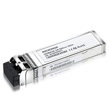Imagem de Transceptor SFP+ SR 10G, módulo multimodo SFP+ para LC compatível com Cisco SFP-10G-SR, Meraki MA-SFP-10GB-SR, Ubiquiti UF-MM-10G, Netgear, D-Link, TP-Link, Mikrotik, 850nm, LC duplex, 300m, DDM