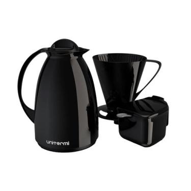 Imagem de Kit Café Prático - Garrafa de 650ml+ Açucareiro, Suporte Filtro - Unit