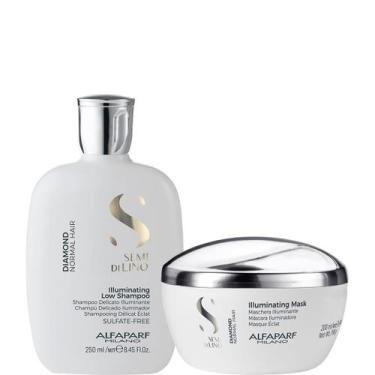 Imagem de Kit Diamond Shampoo e Máscara - Alfaparf - Alfaparf Milano
