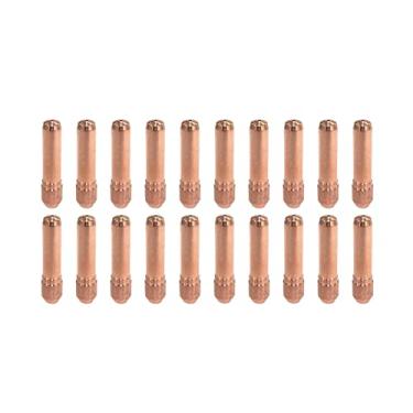 Imagem de Pacote com 20 pontas de contato T-035 .88.9 cm serve para pistola de solda Bernard Centerfire MIG T035