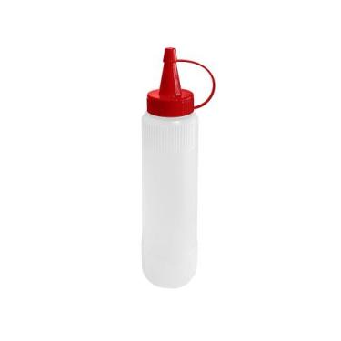 Imagem de Bisnaga Flex Profissional 400ml Molho Calda Tempero Ketchup - LUDINOX