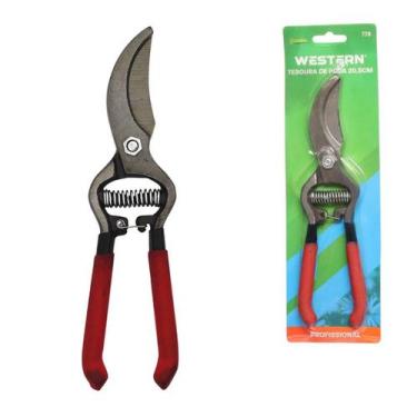 Imagem de Tesoura Profissional Para Poda Tipo Suiça 20,5cm 8" polegada - Western