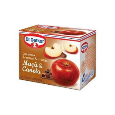 Imagem de Chá DR OETKER Maçã e Canela Com 10 Saquinhos 10g Chá DR OETKER Maçã e Canela 10g
