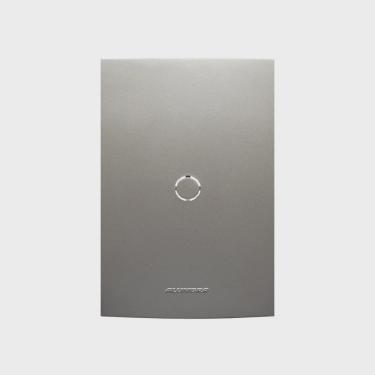 Imagem de Placa 4X2 com Suporte Para Cega Saída De Fio Inova Pro Class Alumbra