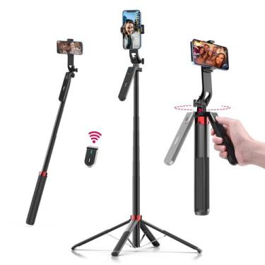 Imagem de Tripé de telefone ULANZI MA09 Selfie Stick 71" com controle remoto