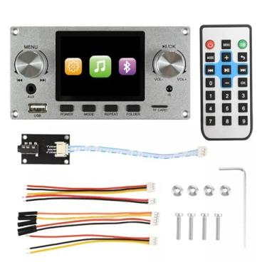 Imagem de Módulo de placa decodificadora de reprodutor de áudio 2,8 polegadas IPS Display Bluetooth TF-Card U-Disk USB Placa de som Entrada LINE I2S Saída digital