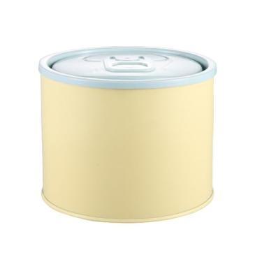 Imagem de DimyFew Organizador de lixo de mesa, fácil de limpar, minimalista e prático, mini lixeira, cesto de lixo de papel para sala de estudo, 1.8l