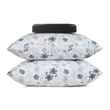 Imagem de Jogo de Cama 3 Peças Casal Altenburg Toque Acetinado Gipsy