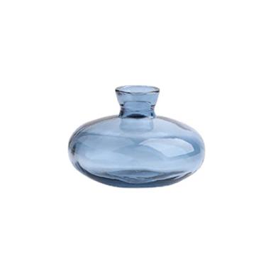 Imagem de Vasos de flores clássicos decorativos em 4 cores, vasos de flores pequenos transparentes para peitoril de janela, cozinha, café