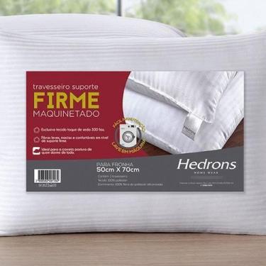 Imagem de Travesseiro Suporte Firme 300 Fios Toque Seda Hedrons