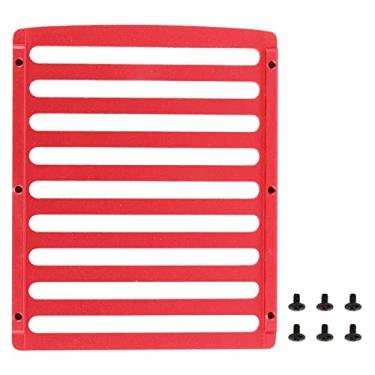 Imagem de Rack de Teto de Carro RC, Rack de Teto de Carro RC Fácil de Remover Aparência Requintada para Carro de Controle Remoto AXIAL SCX24 (Vermelho)