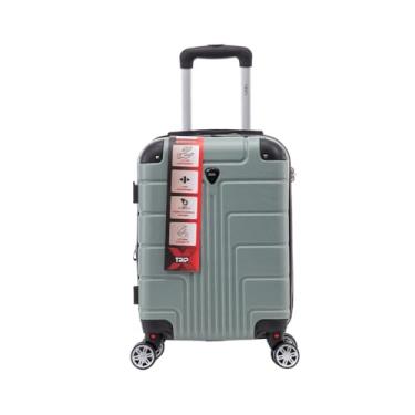 Imagem de Mala Bordo Padrão Anac Expansor Rodas 360º Zíper Antifurto (CACTO)