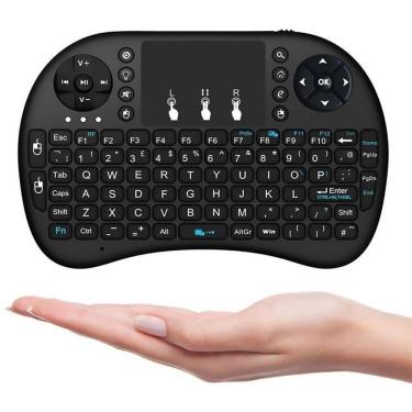 Imagem de Mini Teclado Sem Fio Smart Video Game Touch Mousepad