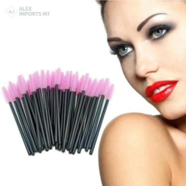 Imagem de Escovinha Pra Cílios 50 Unidades - Alex Imports Mt