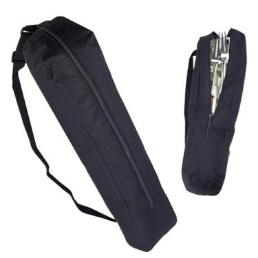 Imagem de letsinstyle Bolsa de armazenamento Oxford 600d para churrasqueira, bolsa de transporte resistente para ferramentas de churrasco, bolsa de armazenamento de acessórios para utensílios de churrasqueira
