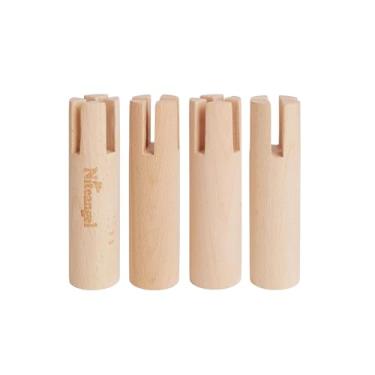 Imagem de Conjunto de Palhetas de Faia Niteangel para Elevação e Configuração de Maze House Série de Maze House (conjunto de 4 Pastas)