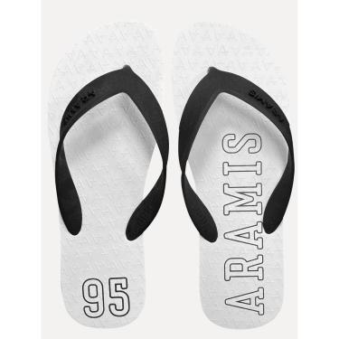 Imagem de Chinelo Aramis Masculino ARM1145 95 Black Branco-Masculino