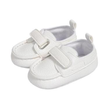 Imagem de Sapatos Unissex De Couro Para Bebês, Meninos E Meninas, Antiderrapante