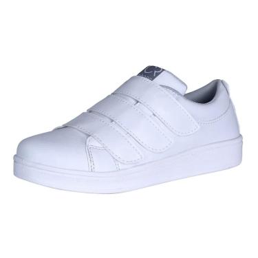 Imagem de Tênis Feminino Casual Estilo Com Fechamento em Velcro Cor:;Tamanho:35-Feminino