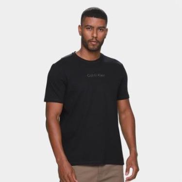Imagem de Camiseta Calvin Klein Casual Masculina-Masculino