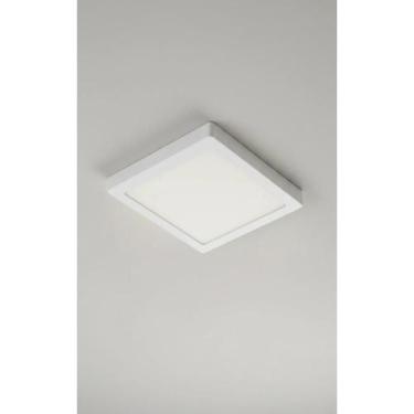 Imagem de Plafon LED 24W Quadrado Branco Frio - Luz Potente - Congratulations St