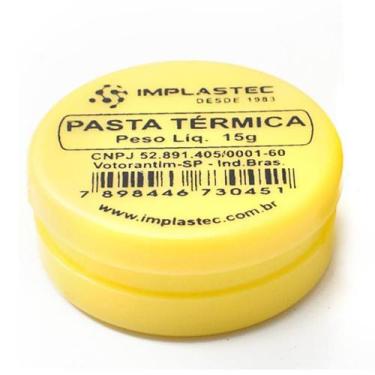Imagem de Pasta Térmica 15g Implastec Processador Cpu, BRANCO