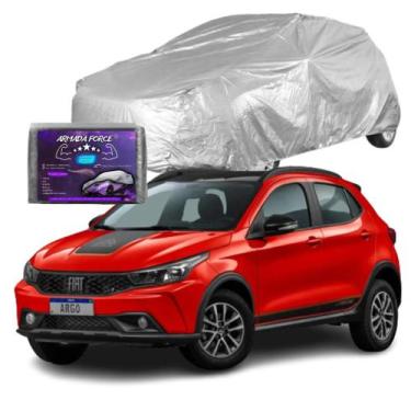 Imagem de Capa Para Cobrir Carro Fiat Argo Impermeável AntiUv Com Forro Central 