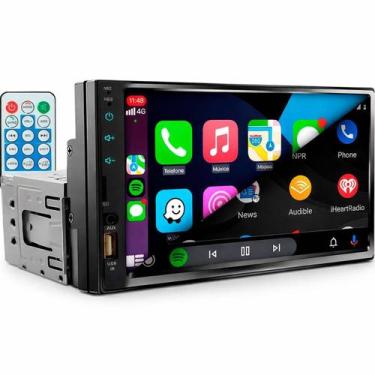 Imagem de Central Multimídia Mp5 1Din 2Din 7 Carplay Android Auto Espelhamento U