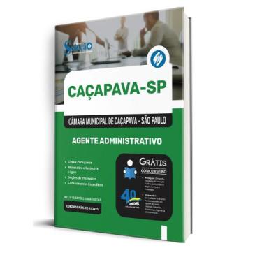 Imagem de Apostila Câmara de Caçapava - SP - Agente Administrativo - Editora Sol