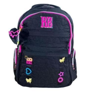 Imagem de Mochila De Costas Escolar Adolescente Oficial Rebecca Bonbon RB Lançam