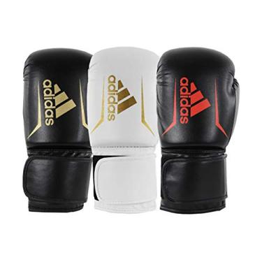 Imagem de Luva De Boxe Adidas Speed 50 Preto Com Dourado Tam.14Oz
