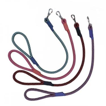 Imagem de Guia Para Caes Tati Corda Rolica Soft Colors 12Mm X 60Cm - Kit C/6 Pec