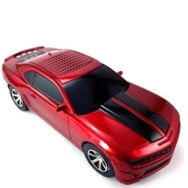 Imagem de Caixa Som Portátil Carro Camaro Entrada P2 Pen USB Cartão SD - inova, 