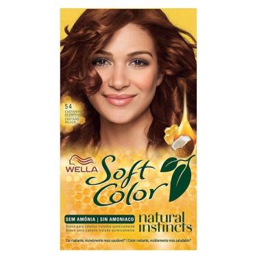 Imagem de Kit Tintura Soft Color Castanho Acobreado 54 Soft Color