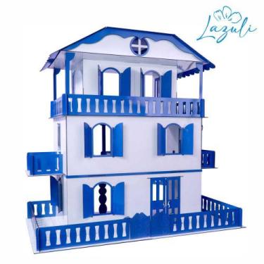 Imagem de Casa De Bonecas Escala Barbie Mod Suzan Lazuli - Darama