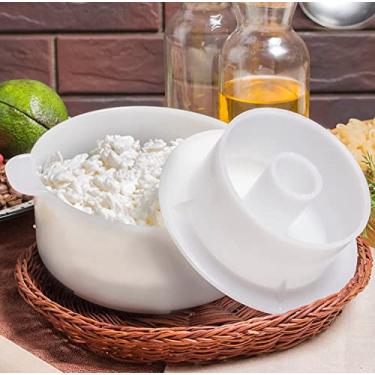 Imagem de Gouda – Molde para fazer queijo, grande, para pressão, vaca, bode, rennet, leite, queijo, cabra, leite, kits e suprimentos, utensílios de cozinha de queijo, toalhas de queijo, ✔️