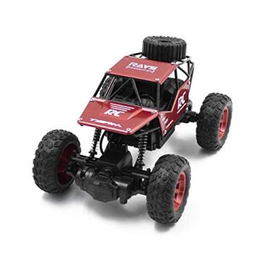 Imagem de MXXQQ Carro de controle remoto, carrinho elétrico de corrida rápida de 2,4 Ghz de alta velocidade com controle de rádio, caminhões de rocha 1:18 RC Crawler, carrinho de brinquedo para
