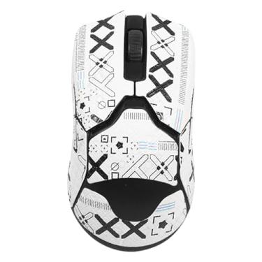 Imagem de Fita para Razer Viper Mini/Razer Viper Ultimate/Razer Viper V2 Pro/Razer Ultimate Wireless Gaming Mouse Skins-Mouse Grip Tape, Snti-Sweat e Anti (impressão definitiva-all-white)